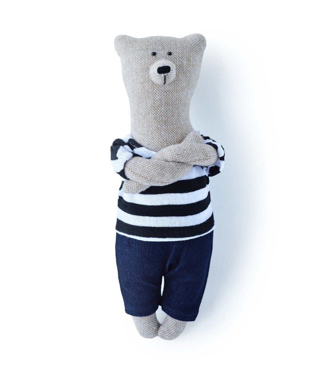 PK bears |小厨师拉尔斯23cm I手工时尚熊I - 玩偶/公仔 - 棉 蓝色