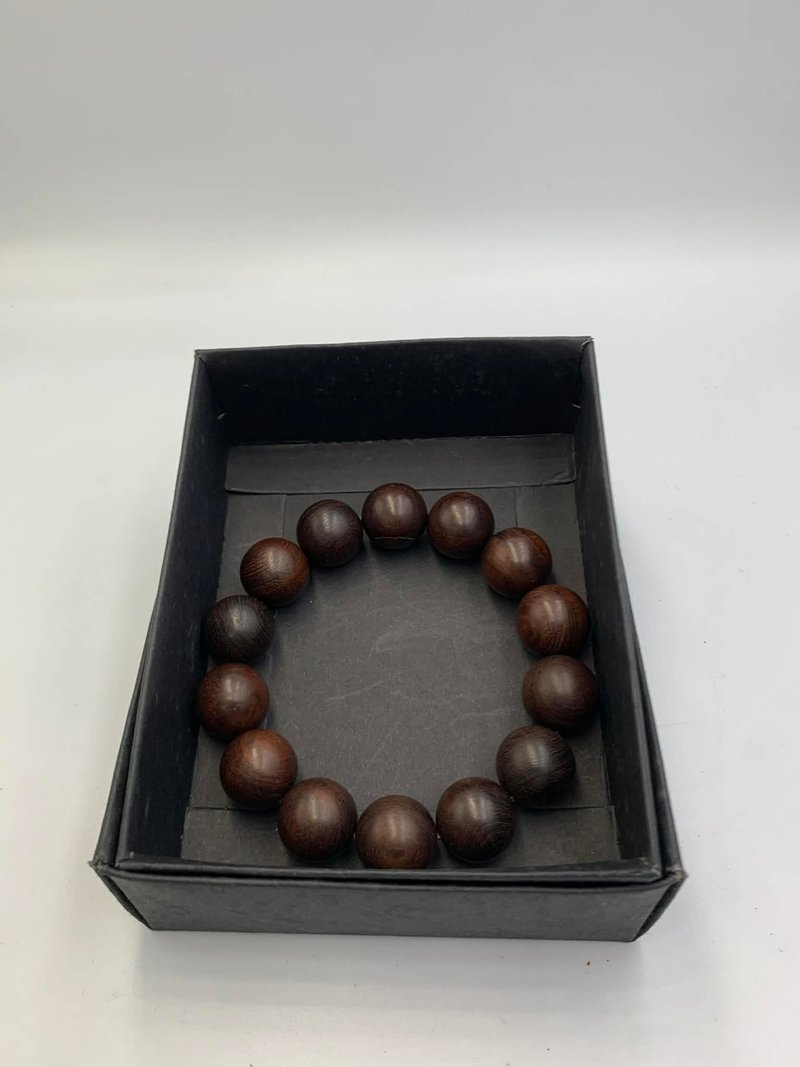 大红酸枝手串 单颗直径较大 适合男生配戴 - 手链/手环 - 木头 