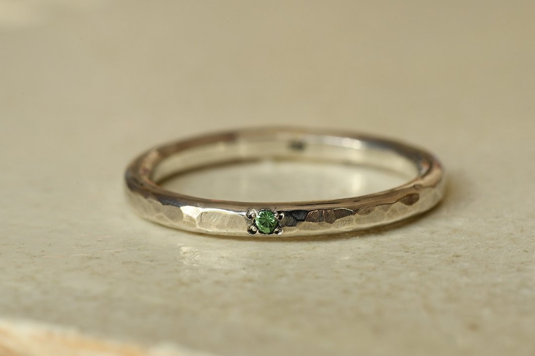 Everyday Story ~Green Garnet~ - 戒指 - 其他金属 绿色