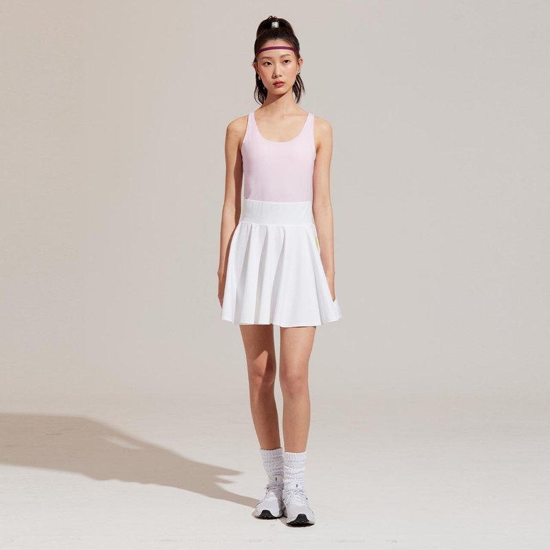 不可退换 /凉感亲肤Bratop-芭蕾粉 - 女装背心 - 聚酯纤维 粉红色