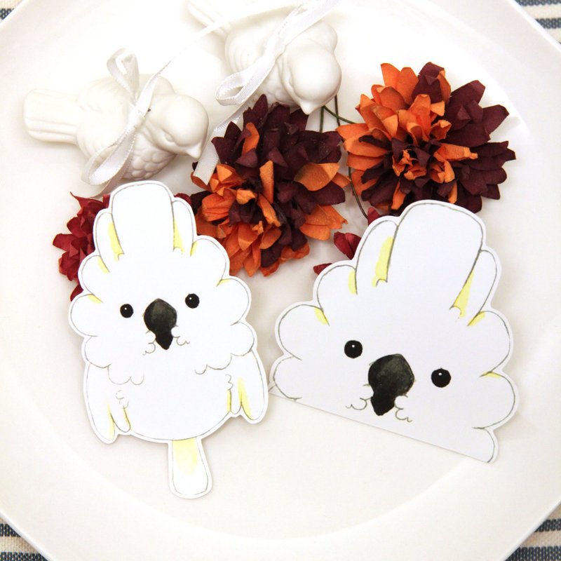 Rolia's 手作 巴丹鹦鹉 防水贴纸 - 贴纸 - 纸 多色