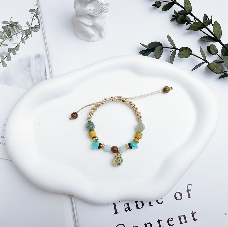 串串手作 | 森森不息系列 - 编织手链课程 - 金工/饰品 - 半宝石 