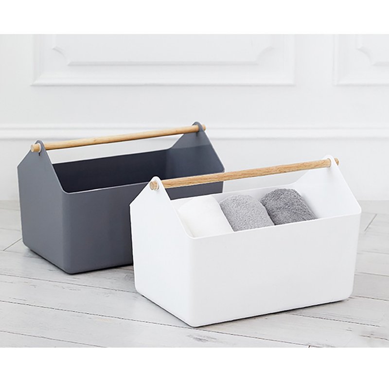 LITEM 里特 高质感原木手把 整理收纳盒 - 收纳用品 - 塑料 多色