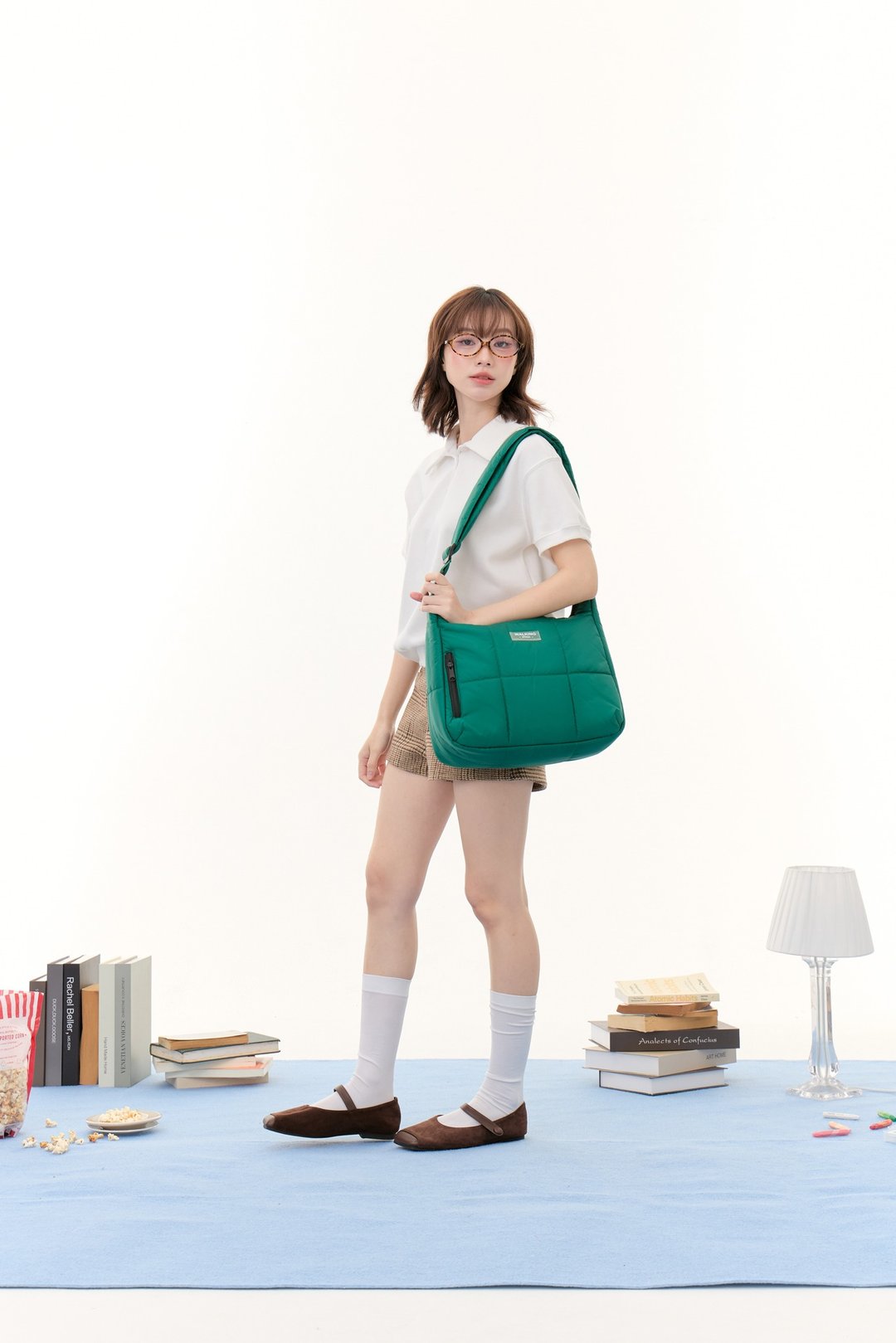 Walking Stitch : Pluto Hobo Bag V.2 : 斜背包 - 侧背包/斜挎包 - 防水材质 黑色