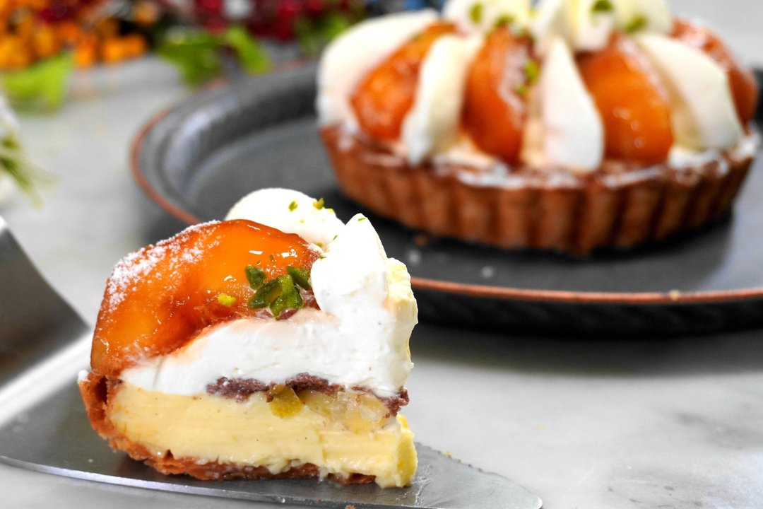 法式焦糖苹果千层塔 (蛋奶素 / 可宅配) - 咸派/甜派 - 其他材质 