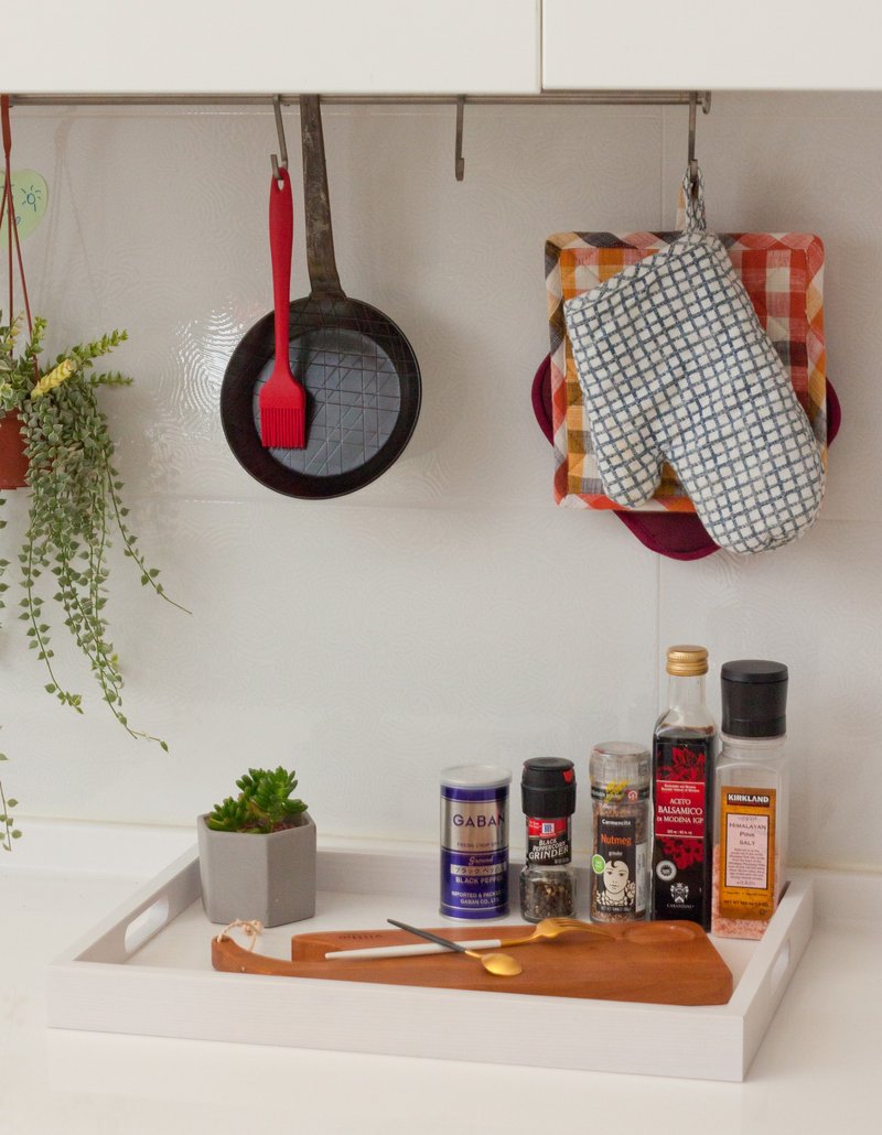 【木质托盘】置物盘|收纳盘|茶水盘-白色梣木大托盘 - 托盘/砧板 - 木头 白色