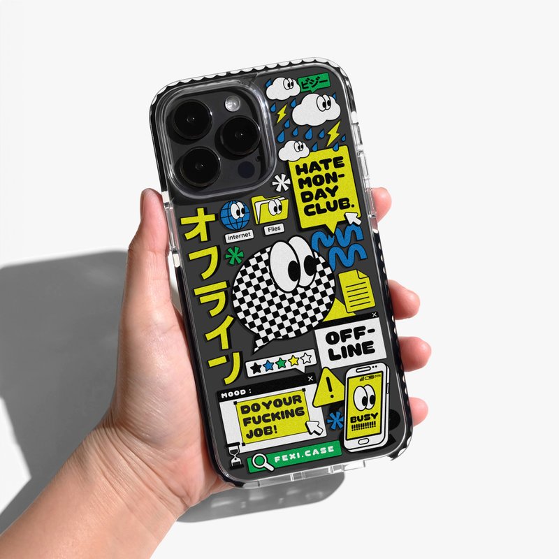 FEXI 案例/讨厌星期一。 - 手机壳/手机套 - 硅胶 
