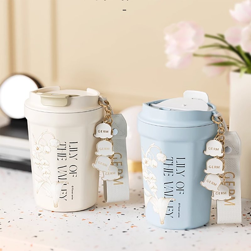 【免运】女生高颜值水杯便携随行保冷杯子 GERM - 其他杯子 - 塑料 多色