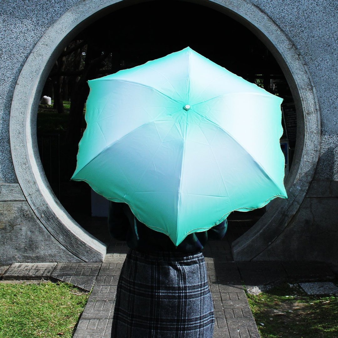 看见女力-翠玉小白菜 晴雨伞 - 雨伞/雨衣 - 防水材质 蓝色