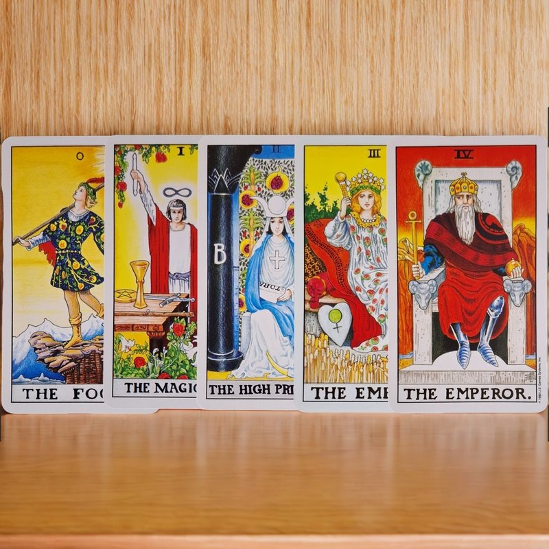 伟特塔罗牌语音 Podcast 牌义说明 | 0-4号 - 线上课程/教学影片 - 其他材质 