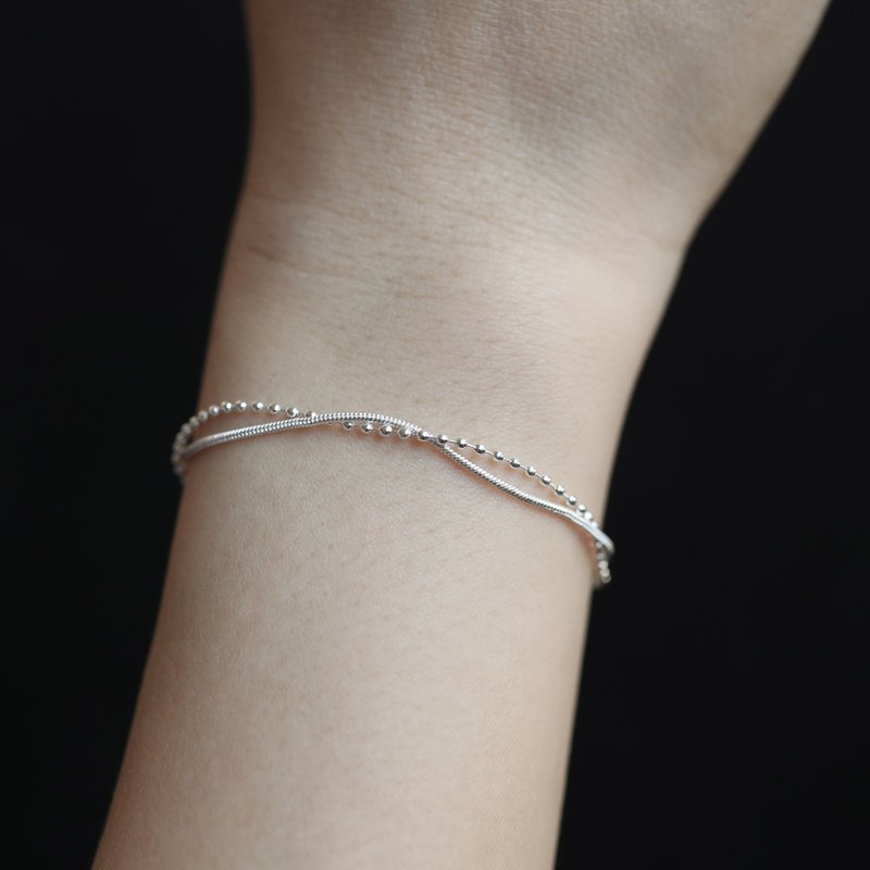 moorigin Overlap 手链 | 925纯银 - 手链/手环 - 不锈钢 