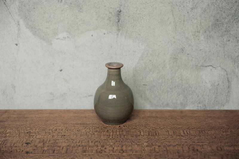 花器 l 苔球绿 小花瓶 - 花瓶/陶器 - 陶 绿色