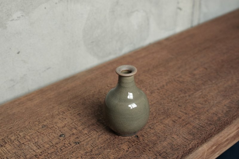 花器 l 苔球绿 小花瓶 - 花瓶/陶器 - 陶 绿色