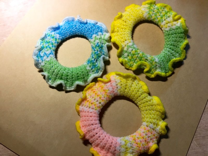 萌芽制品 ＭＯＹＡ发圈 渐层系列 - 发饰 - 聚酯纤维 黄色