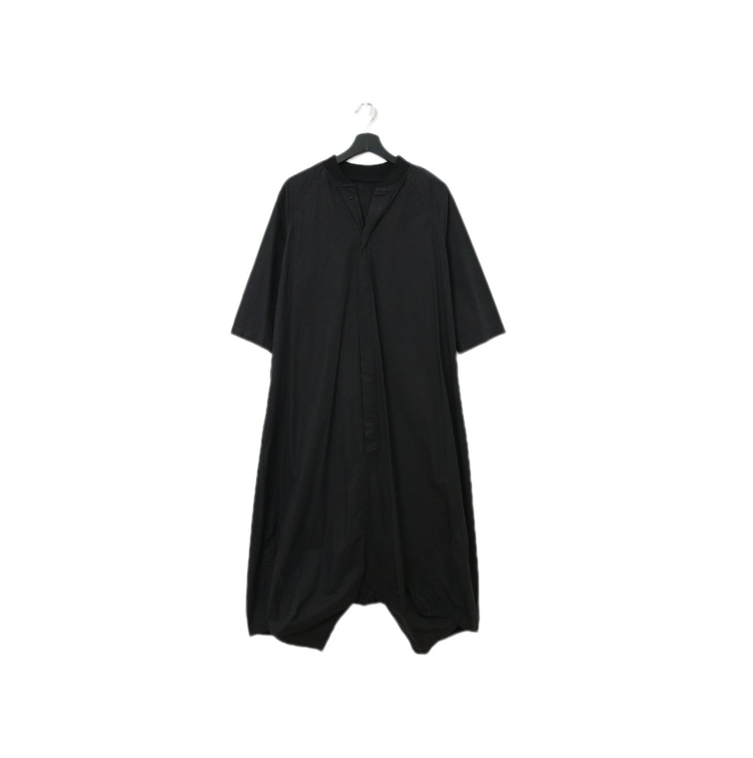 Back to Green-复古长洋装 日系宽松 排扣Ls-42//vintage dress - 洋装/连衣裙 - 棉 