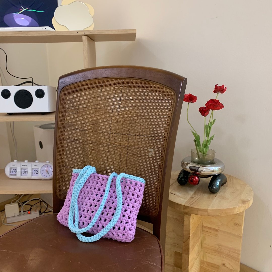 Candy Handbag (Purple) - 手提包/手提袋 - 其他材质 紫色