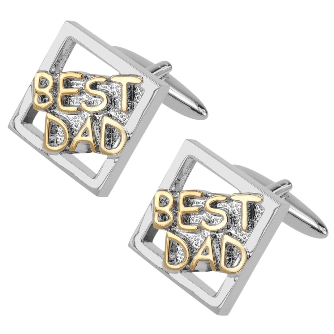 BEST DAD袖扣 - 袖扣 - 其他金属 多色