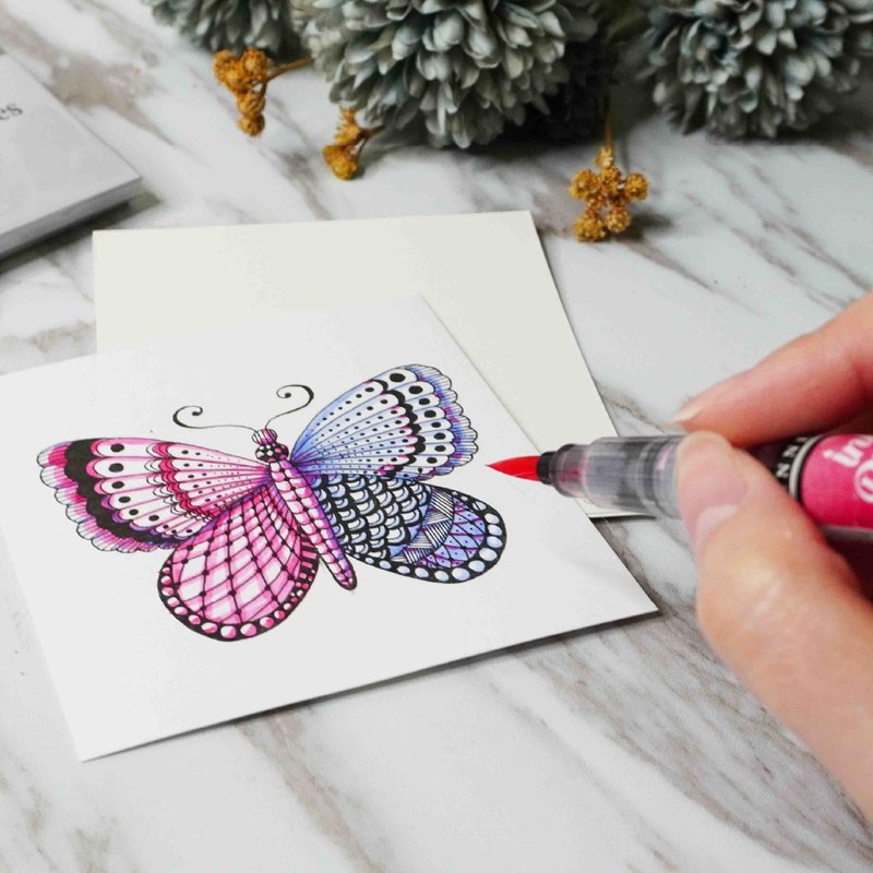 禅绕画疗愈套组 绘画/书写/静心练习 赠练习讲义 - 插画/绘画/写字 - 其他材质 多色