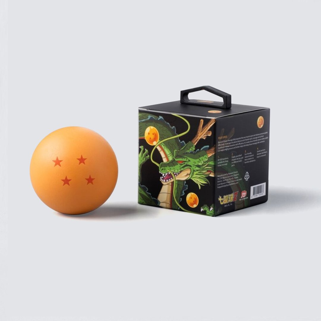 七龙珠Z 四星龙珠 台湾制天然橡胶按摩球 - 运动/健身用品 - 其他材质 多色