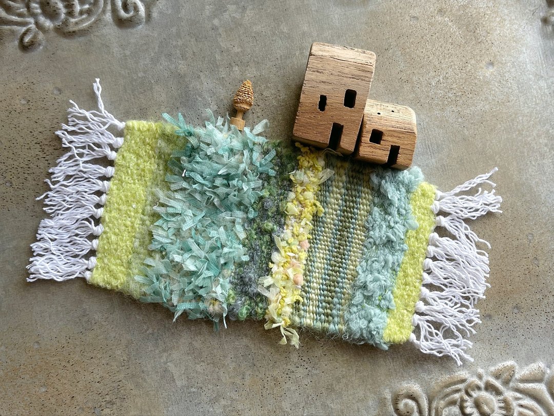 Knitting 梭织毯 - 嫩芽 - 摆饰 - 棉 