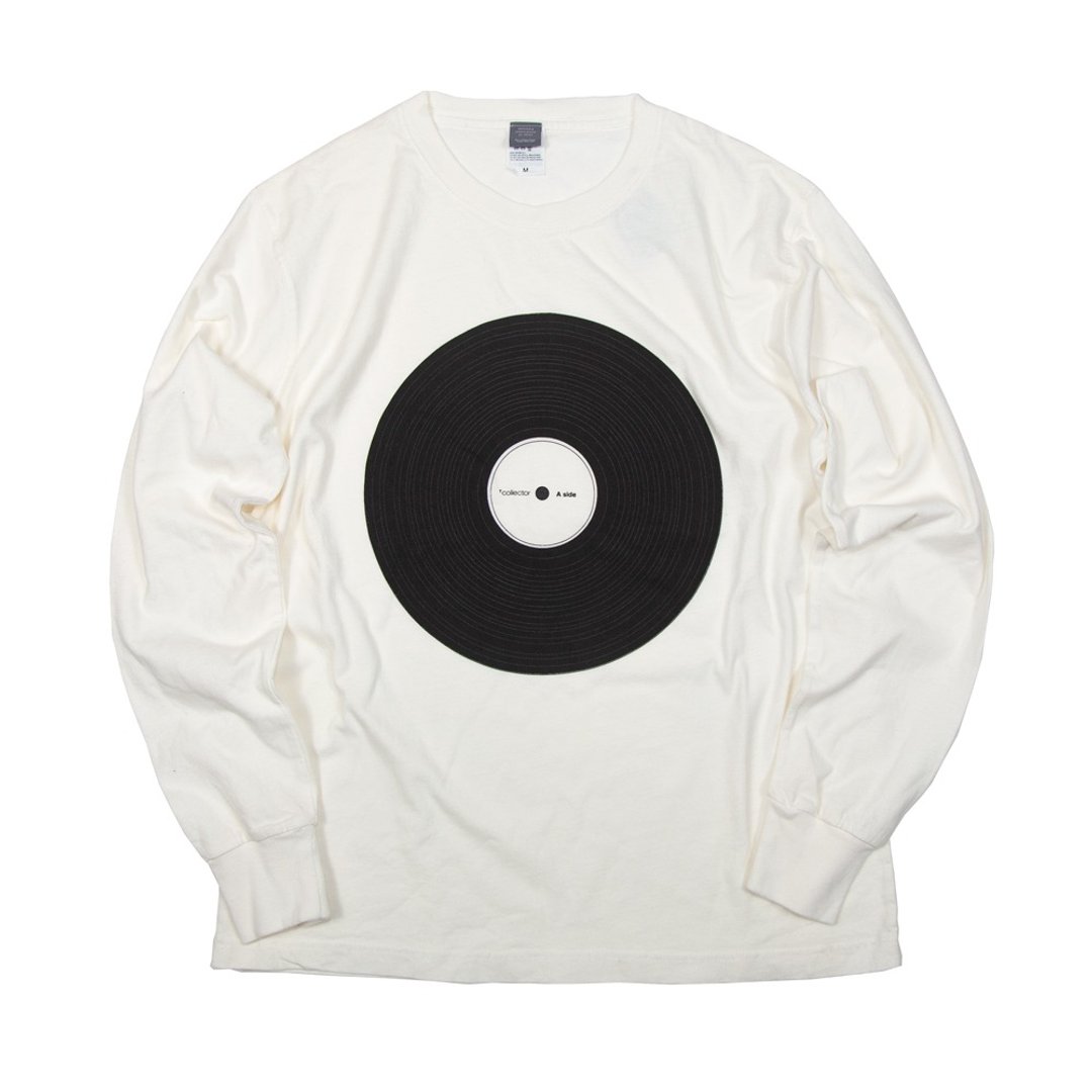 Music LP Record (Long Play Record) Analog Ron T Unisex S ~ XXL size Tcollector - 中性连帽卫衣/T 恤 - 棉 白色