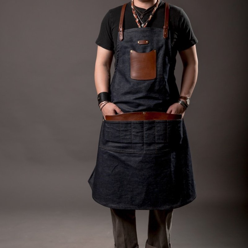 Craftsmen Apron 职人工作围裙 - 其他 - 真皮 蓝色