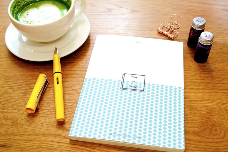 迪梦奇 Time to Start 启动生活日志 [无时效蓝/钢笔]  售完绝版 - 笔记本/手帐 - 纸 蓝色