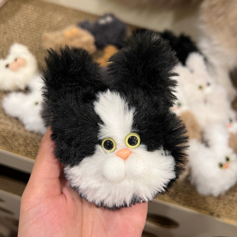 蛋蛋装脸上 胡须收集器 - 奔驰猫 - 玩偶/公仔 - 其他材质 黑色