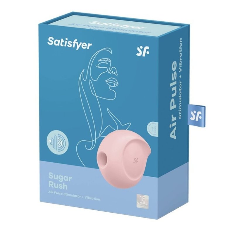 Sugar Rush 阴蒂吸啜震动器 - 情趣用品 - 硅胶 多色