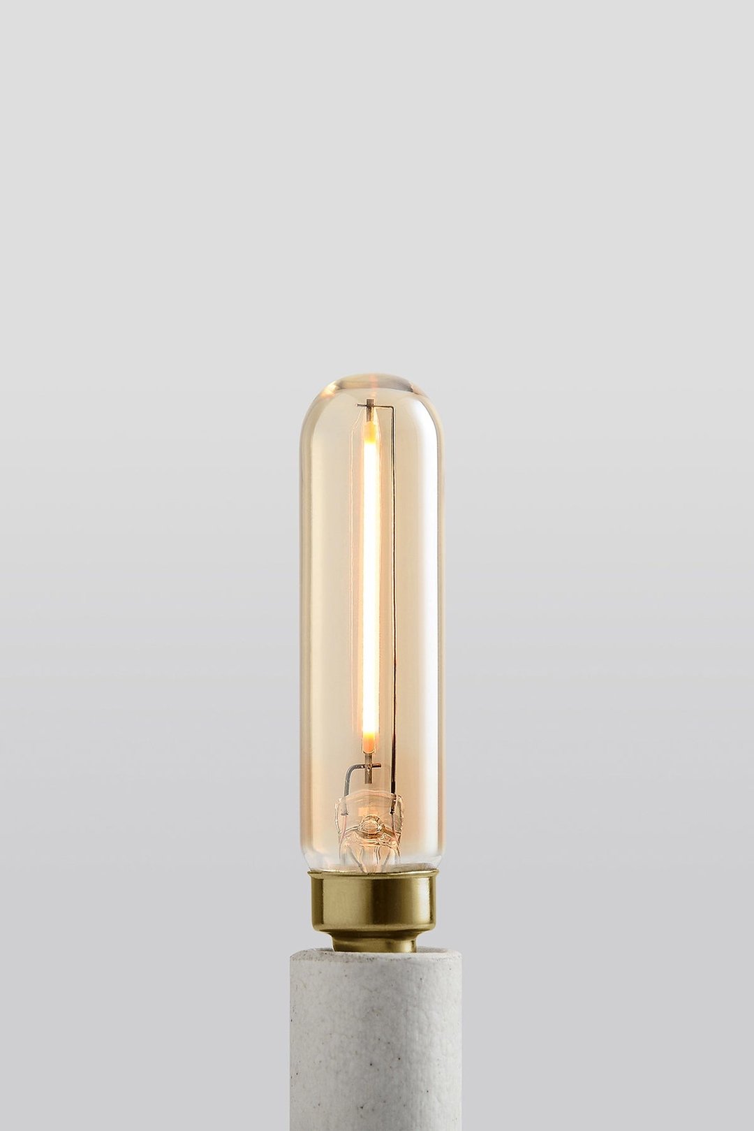 【Emberline T6 LED 灯泡】迷你蜡烛 8.5cm - 灯具/灯饰 - 玻璃 透明