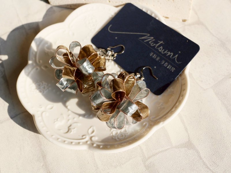 炫耀/ 耳环. 耳夹 - 耳环/耳夹 - 树脂 银色