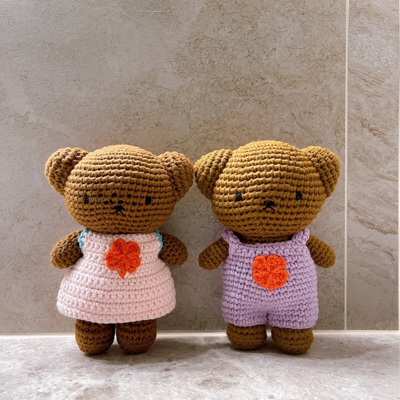 荷兰 Just Dutch | Barbara+Boris 编织娃娃 Pinkoi 线下活动预购 - 玩偶/公仔 - 棉．麻 多色