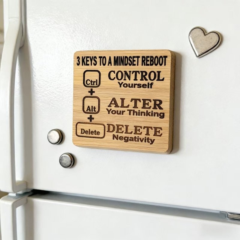 个人订制 定制化 竹木制 冰箱贴 开瓶器 - 摆饰 - 竹 