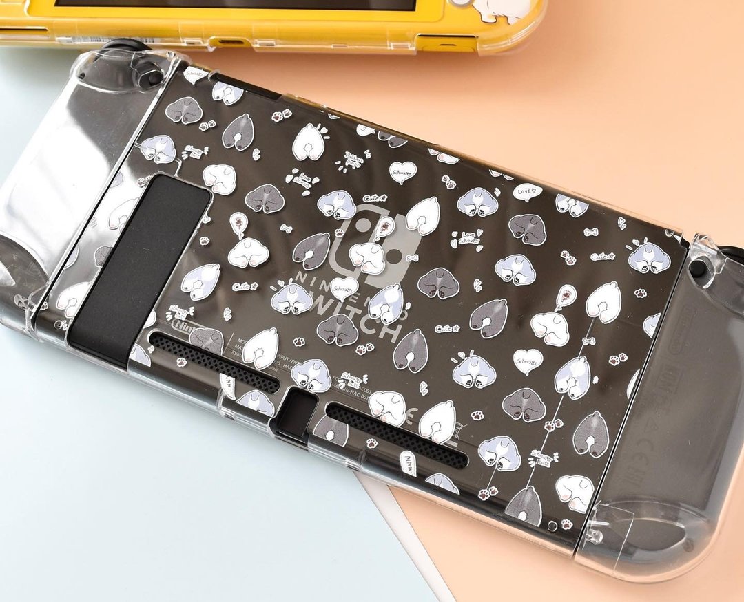 Schnauzer Butt Switch Case - 其他 - 塑料 透明