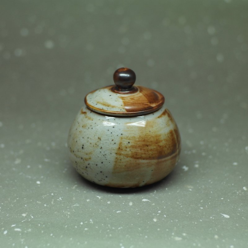 柚型 苏打釉 茶仓 手作陶艺 茶道具 - 茶具/茶杯 - 陶 