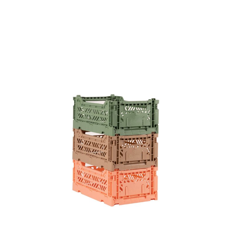 Aykasa土耳其折叠收纳篮 - 经典组合 - 日式咖喱饭 - 收纳用品 - 塑料 多色