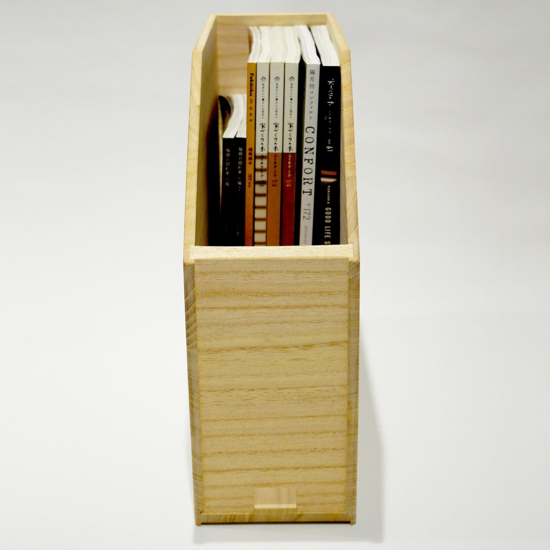 Paulownia File Box (Mass Production Model) - 收纳用品 - 木头 卡其色