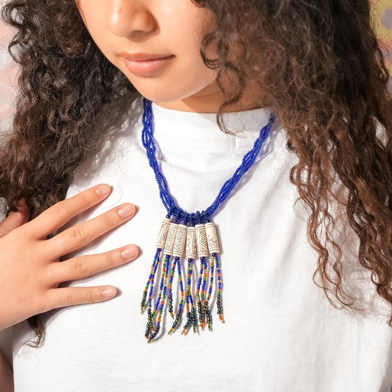 【原风艺站】七脚川陶土短链 | 原住民 族服 台湾印象 丰年祭 - 项链 - 陶 