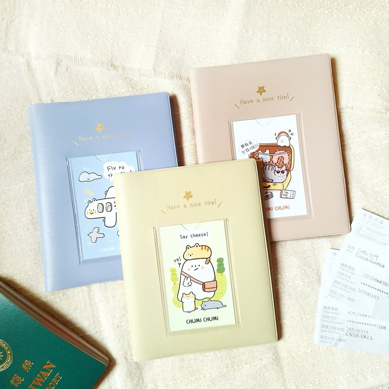 促咪促咪 / 口袋护照夹(3色) SC-39 护照套 旅游用品 出国必备 - 护照夹/护照套 - 人造皮革 