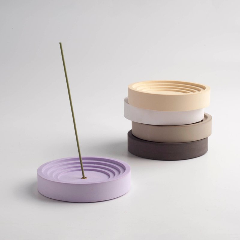 | woohuang | 水泥材质 | 回圈线香座 - 香薰/精油/线香 - 水泥 