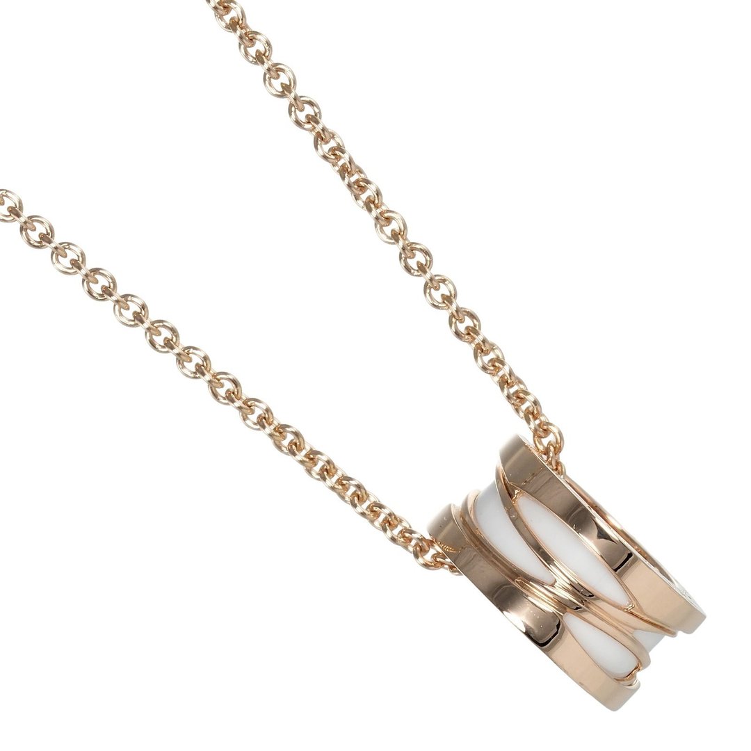 【日本直送】BVLGARI 宝格丽 B.ZERO1 Design Legend 项链 经典系列 18K 玫瑰金 陶瓷【二手】 - 项链 - 贵金属 金色