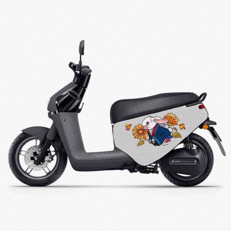Gogoro 防刮车套 2代 3代 viva、mix   Ai1 Ai3 UR2 兔子 - 其他 - 聚酯纤维 