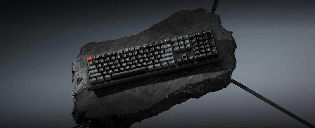Keychron V6 Ultra 108 键 全尺寸 三模无线机械键盘 2 轴 - 电脑配件 - 聚酯纤维 