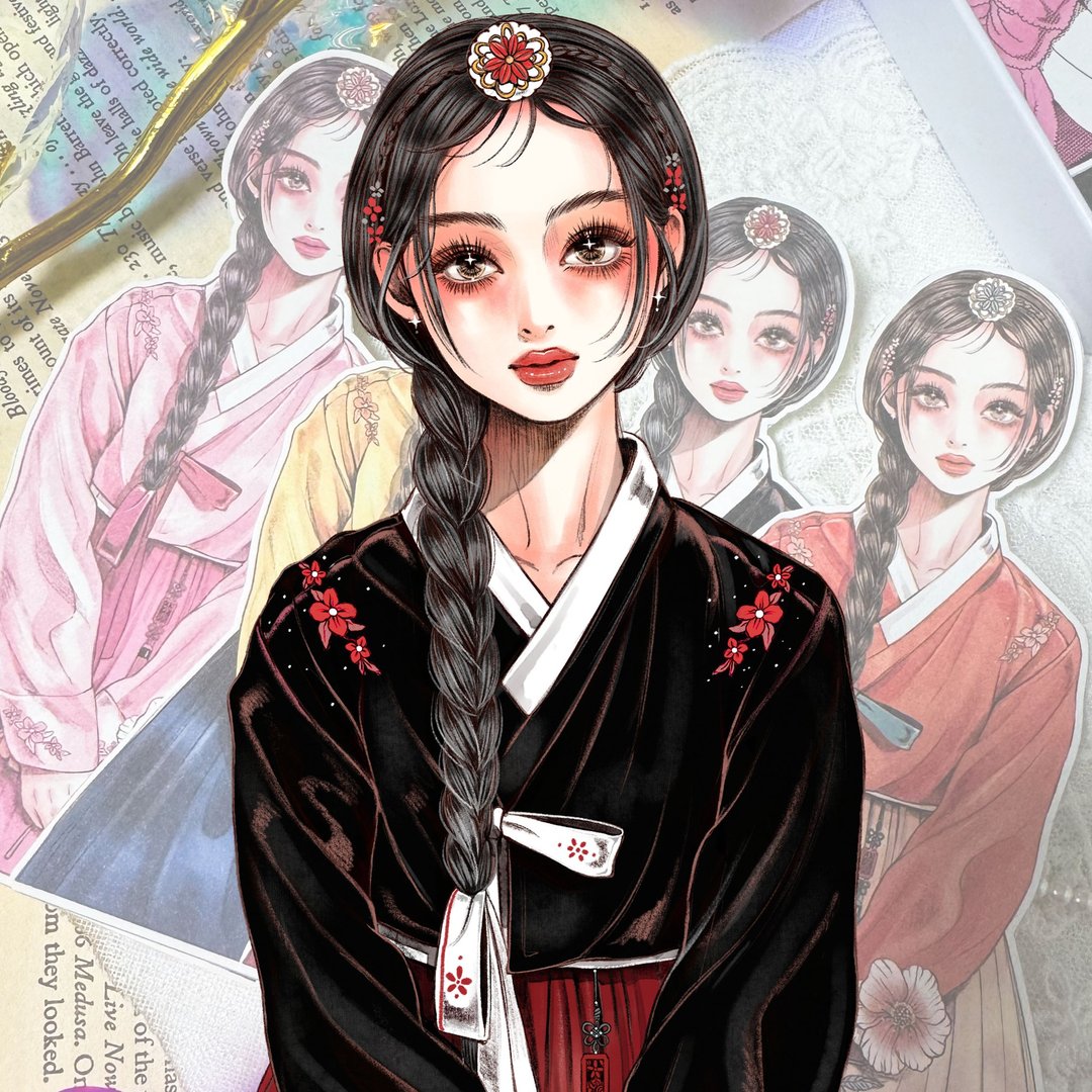 Daon 贴纸 - 贴纸 - 纸 多色