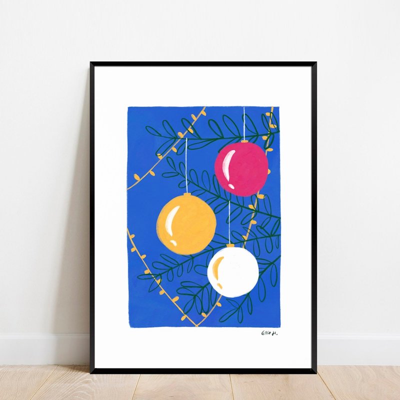 艺术印刷品/冬季心情/插画海报A3,A2 - 海报/装饰画/版画 - 纸 