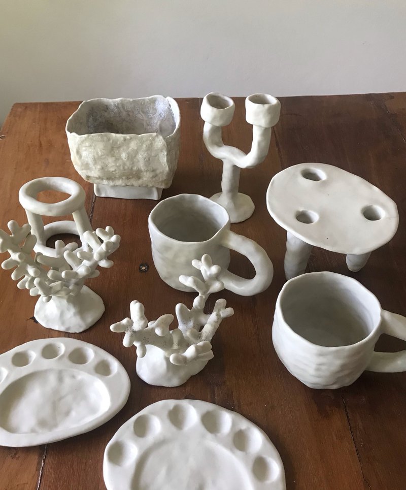 Lucky box - random ceramics items - 其他 - 陶 白色