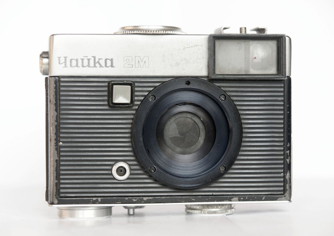 Chaika 2M Chajka IIM USSR half-frame scale-focus camera BelOMO for parts - 相机 - 其他金属 银色
