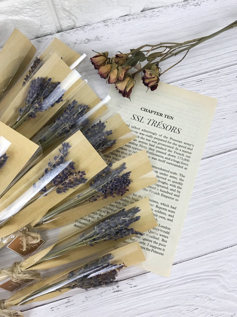 SSL薰衣草迷你花束 毕业礼物/情人节/干燥花束/商业赠礼/婚礼小物 - 干燥花/捧花 - 植物．花 