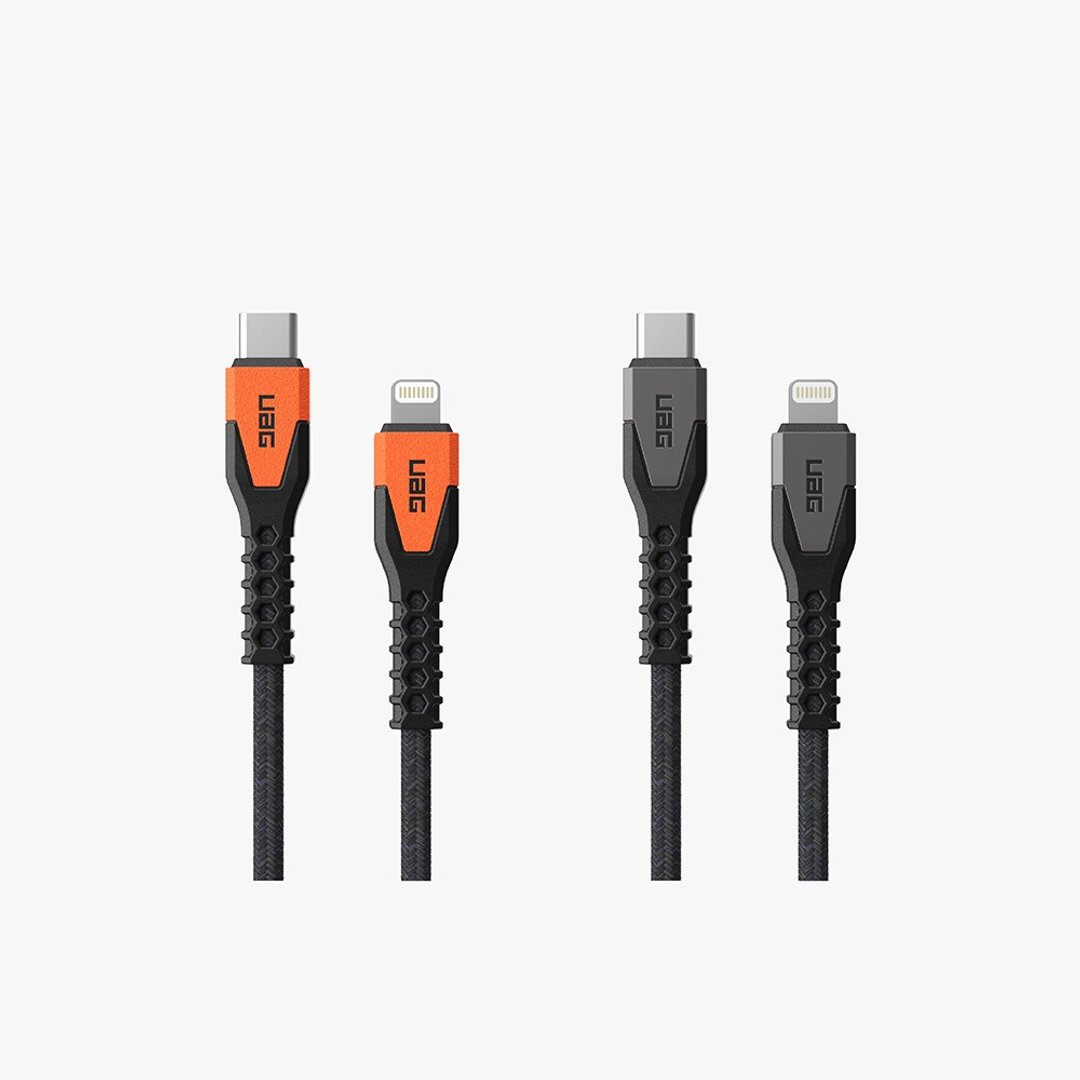 UAG USB-C to Lightning 顶级超耐折充电传输线1.5M - 充电宝/传输线 - 尼龙 多色