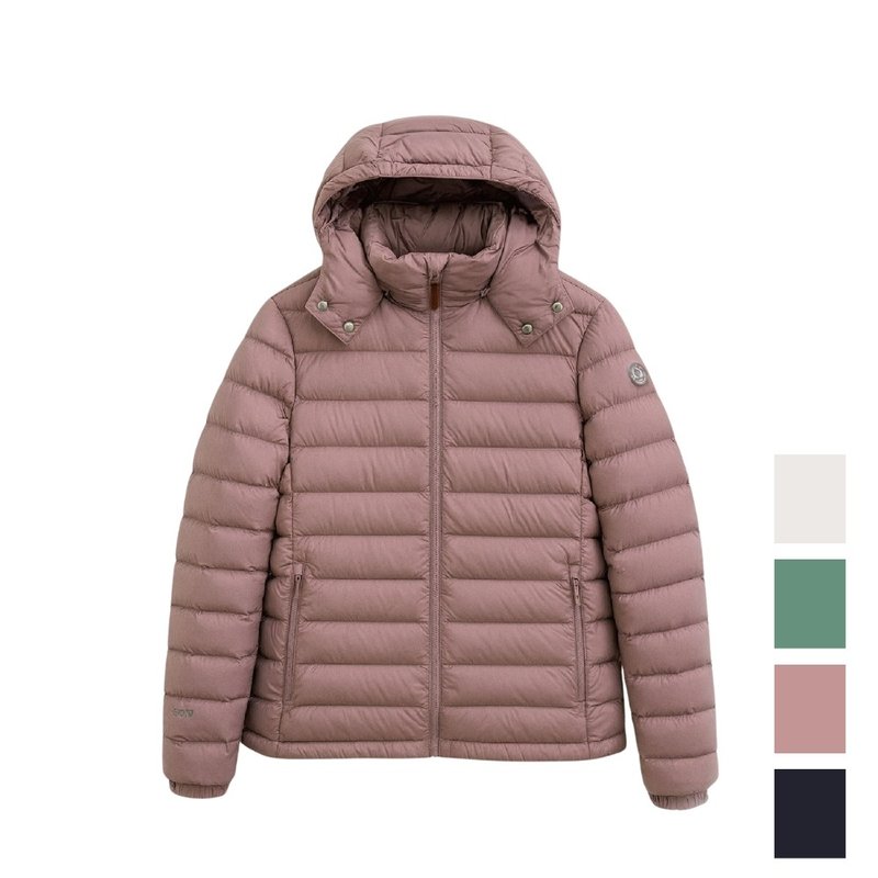 【Wildland 荒野】700FP可拆帽轻暖羽绒外套 女 0B32101 - 女装休闲/机能外套 - 聚酯纤维 粉红色